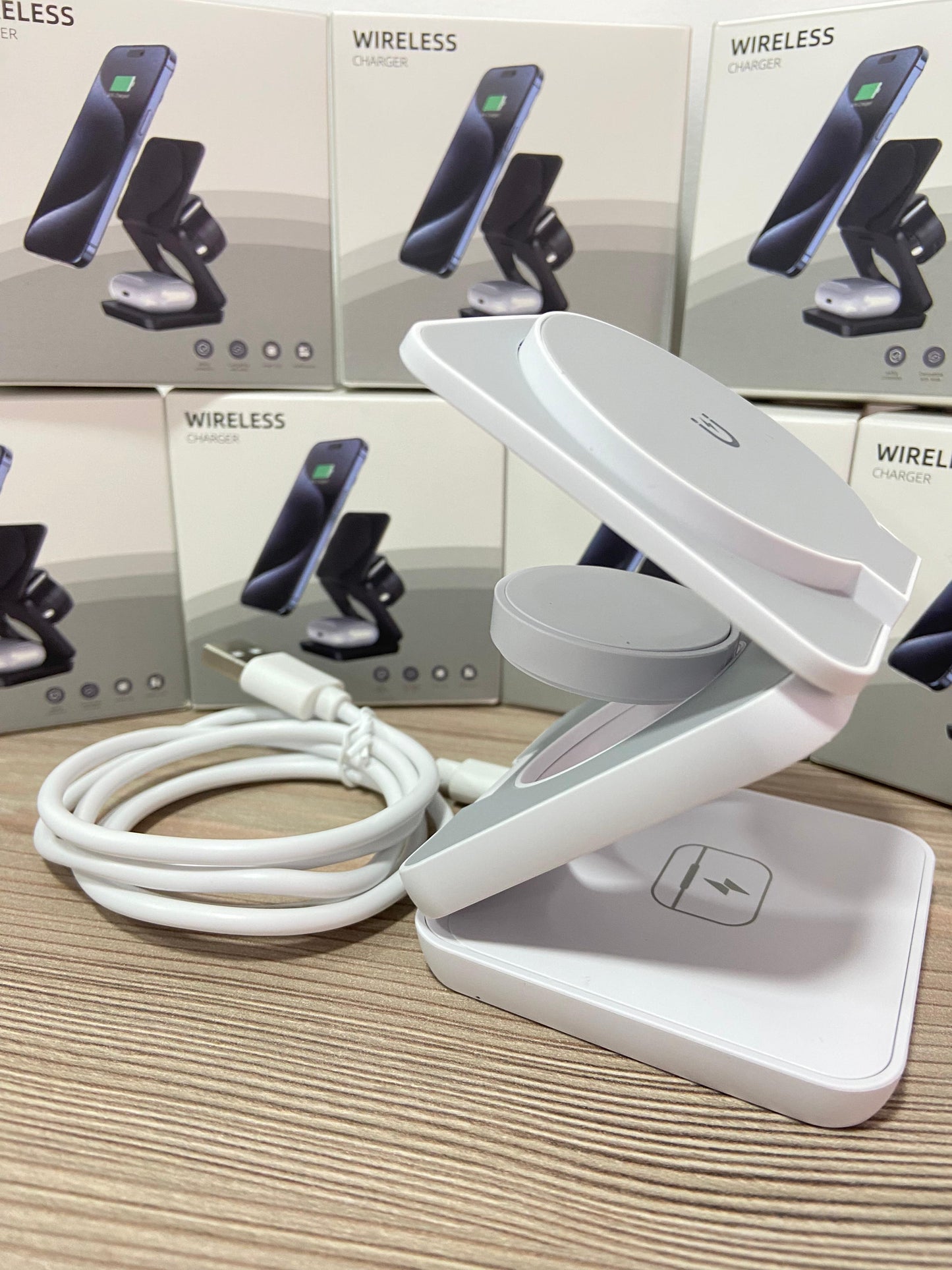 CARGADOR PLEGABLE 3 EN 1