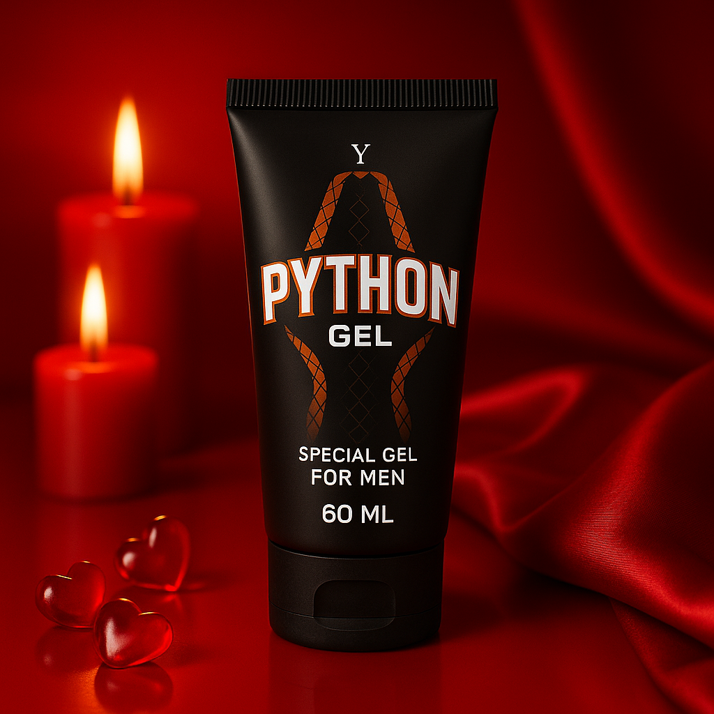 “Recupera tu confianza y vitalidad cada día con Python Gel”